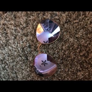 Purple lens ray bans